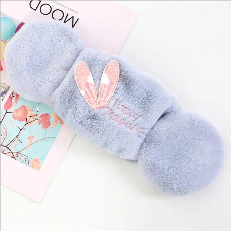 9 Cute girls winter warm masks Ear protect lady's anti-pollution mouth mask Cycling Wearing Earmuff Windproof Mask women Anti-Dust - Цвет: 9