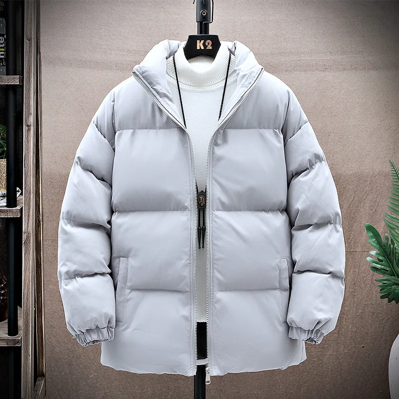 Down Jacket Coat 2021 New Men's Winter Quilted Coats Keep Warm Thicken Puffer Jacket Fashion Parka Jackets Men Clothes Clothing