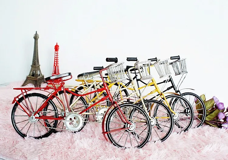 Декоративная литая модель велосипеда из сплава Модель гоночного в голландском