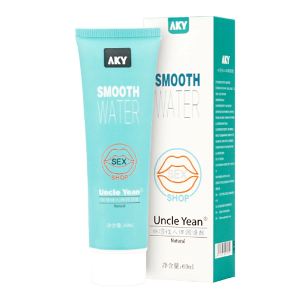 1 шт Сексуальная смазка 60 мл Анальная вагинальный и анальный водорастворимый