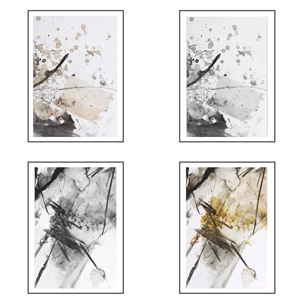 Скандинавские минималистичные разноцветные абстрактные картины на холсте