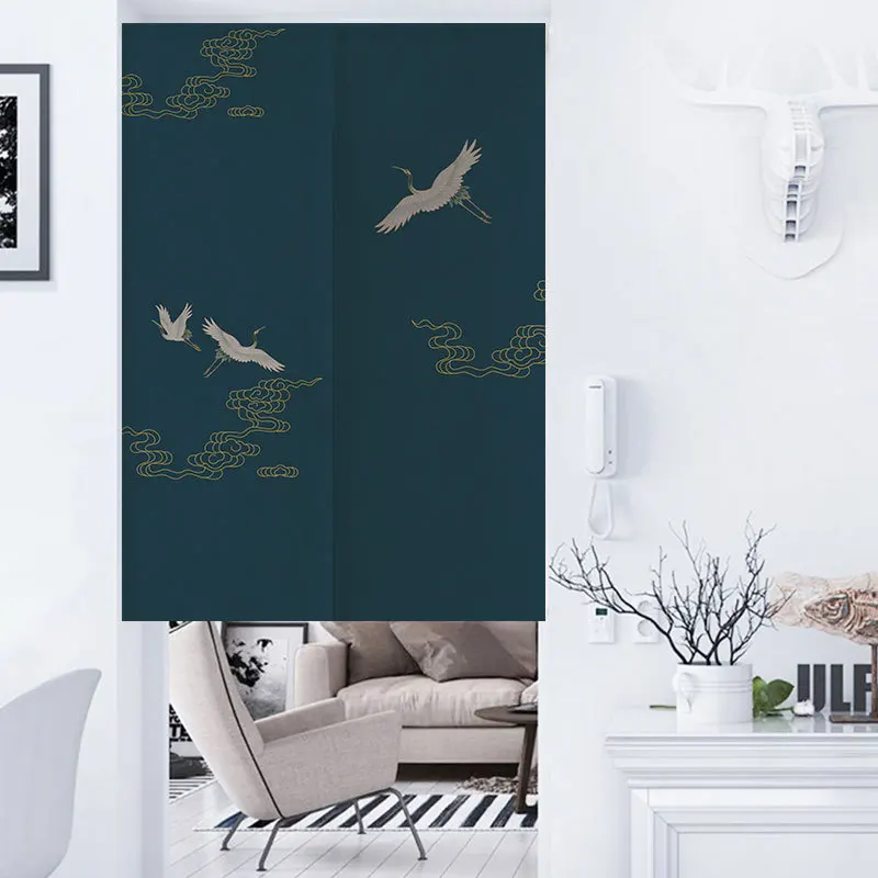 Новинка дверная занавеска для гостиной спальни фэн-шуй японская | Дом и сад