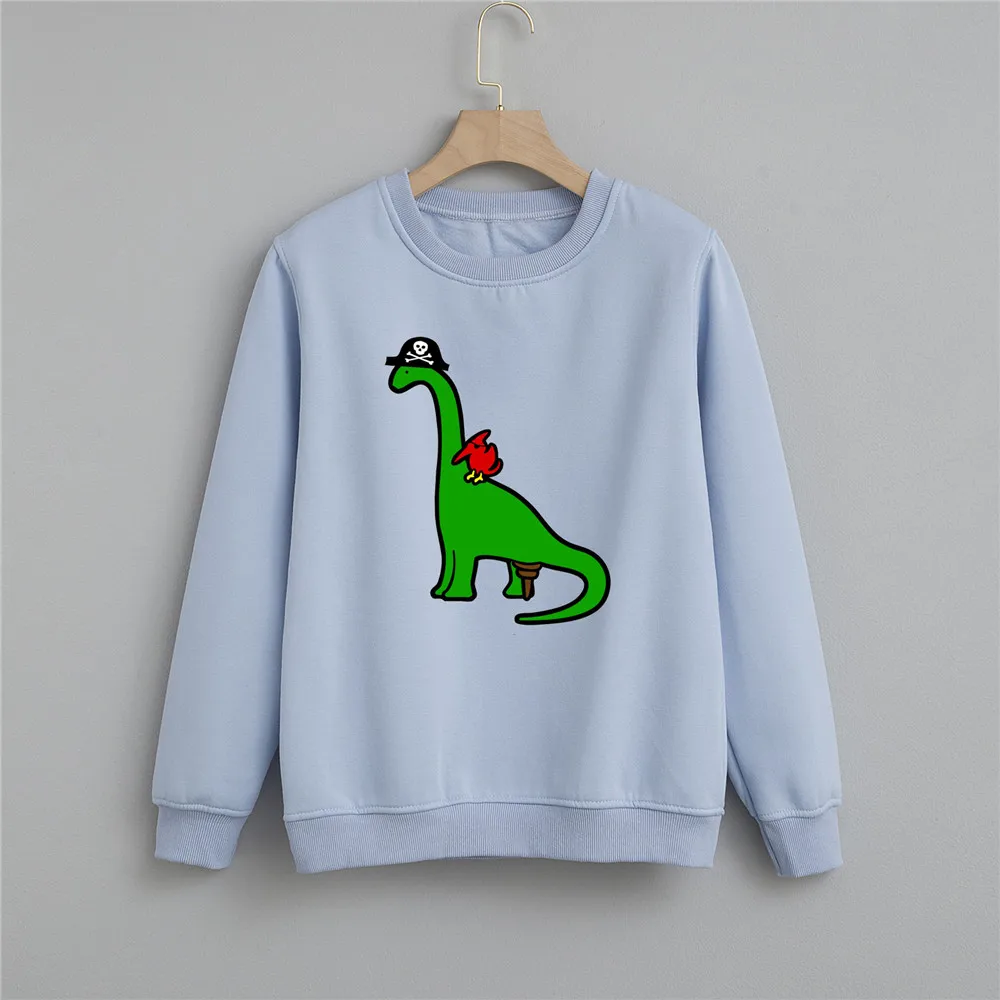 Cute Dinosaur Sweatshirt Best Friends Pullover Hoodies Crewneck Cotton Sweatshirts Long Sleeve Sweetshirt for Girls Tracksuit