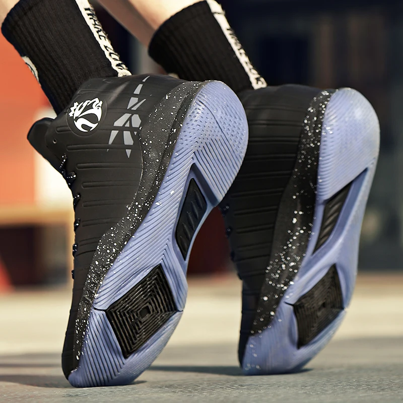 Новая Баскетбольная обувь для мужчин и женщин мужские ретро кроссовки