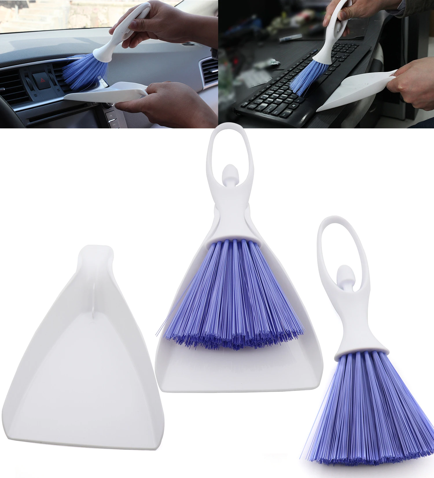 Мягкая щетка FlyinDance для чистки автомобильной клавиатуры вентиляционного