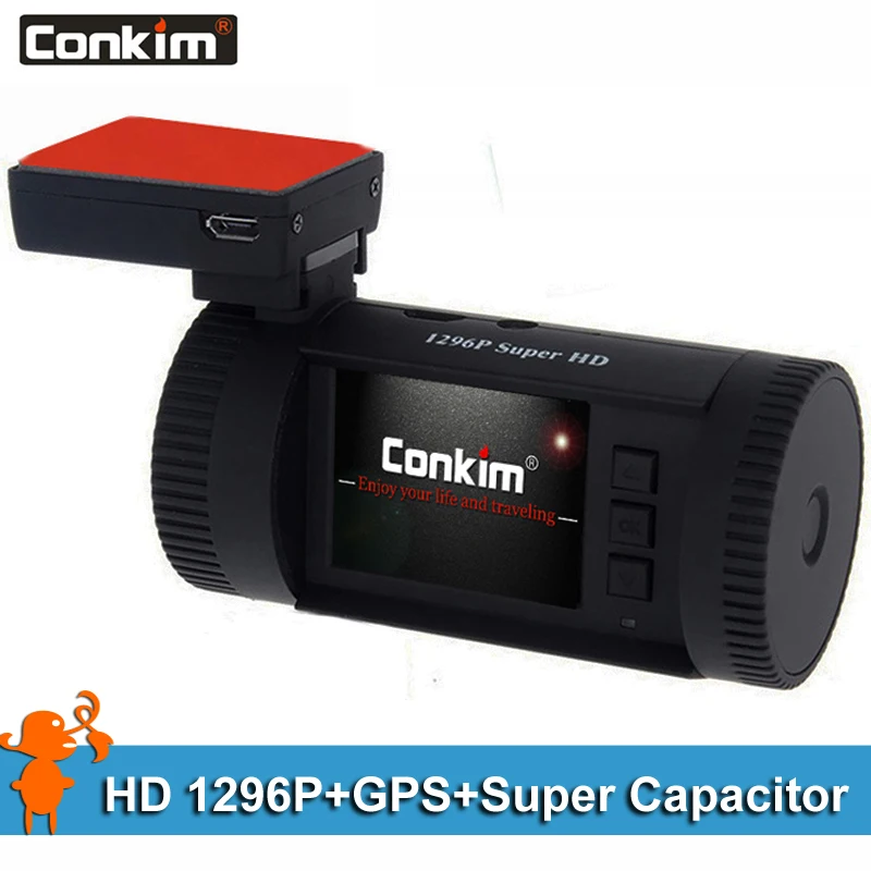 Видеорегистратор Conkim 1296P Full HD Автомобильный цифровой видеорегистратор Pro