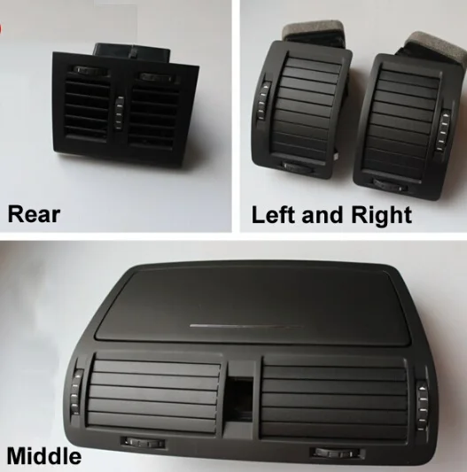 CAPQX For Volkswagen Skoda Octavia 2007-2014 Center Console Air Condition Vent Outlet Grille Instrument Panel | Автомобили и
