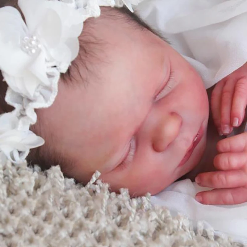 

Reborn Doll Kit 20 Inch Soft Touch Vinyl Handmade Reborn Baby Kit Unpainted Doll Parts Blank Doll Kit