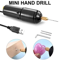 portable mini electric drills handheld small micro usb drilling jewelry tools for epoxy resin making diy wood craft rotary tools