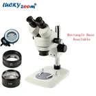 Бинокулярный микроскоп с непрерывным увеличением, 3,5x-90X, стереомикроскоп для ремонта телефонов, портативный настольный микроскоп для пайки