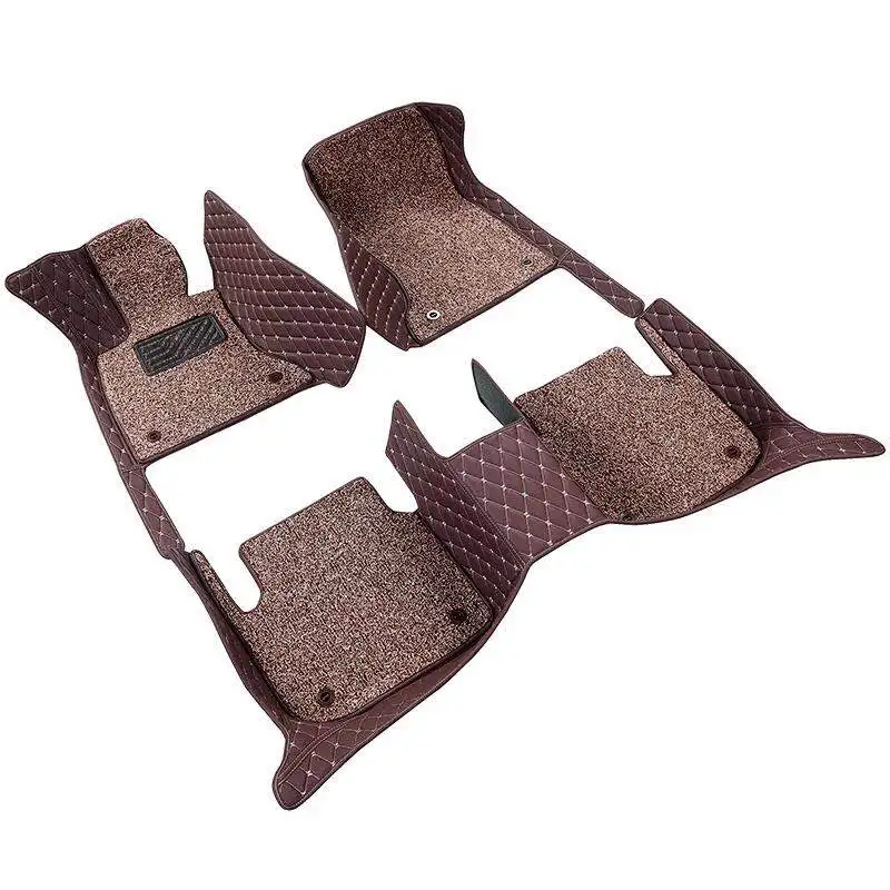

universal pvc leather car floor mat waterproof full set auto foot mat universal model anti slip car mats