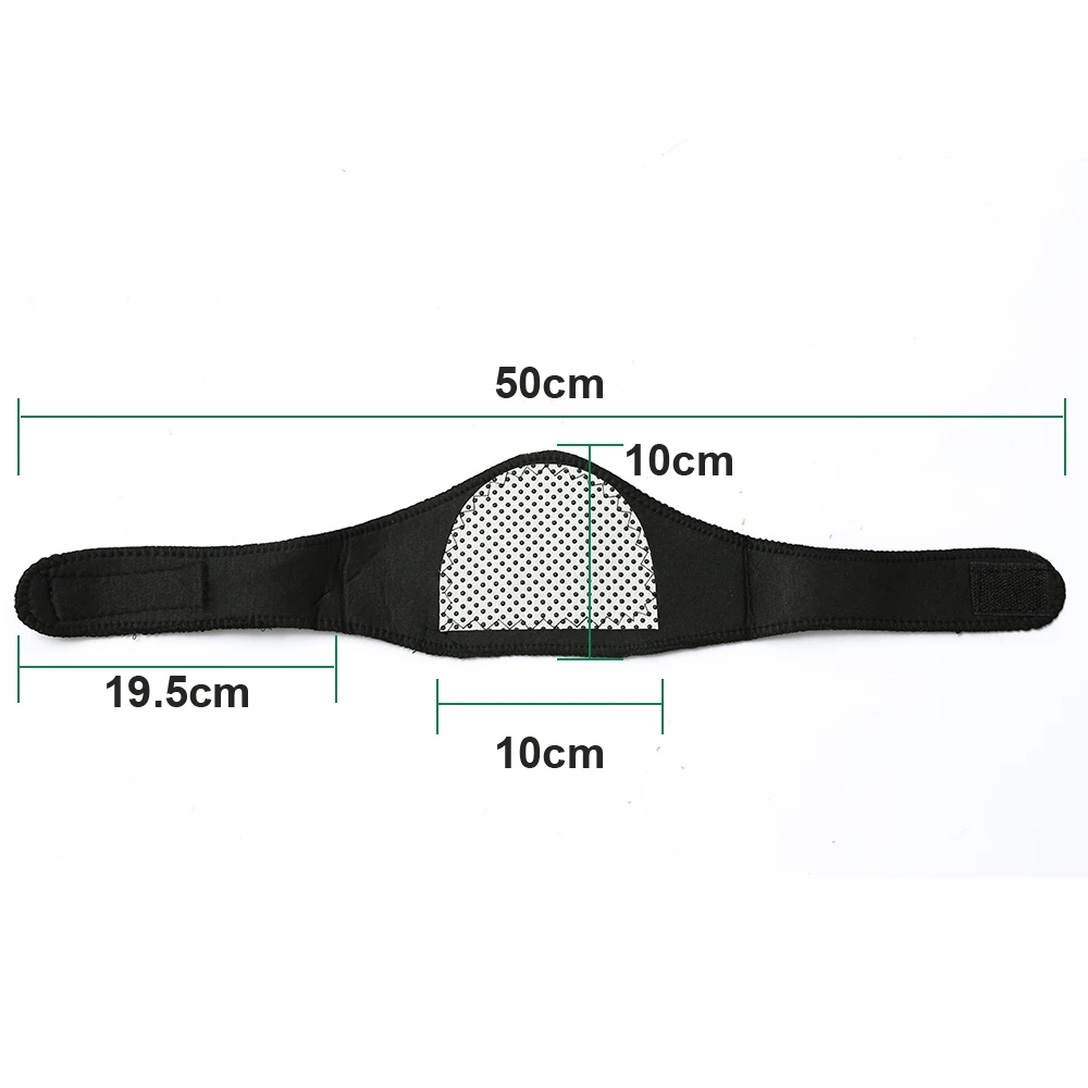 

1 Piece Self-heating Tourmaline Neck Magnetic Therapy Support Tourmaline Belt Wrap Brace Pain Relief Neck Massager Products