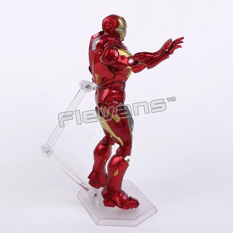Figma ex-018 Железный человек Mark VII MK 42 Full Spec ver. ПВХ фигурка коллекционная игрушка