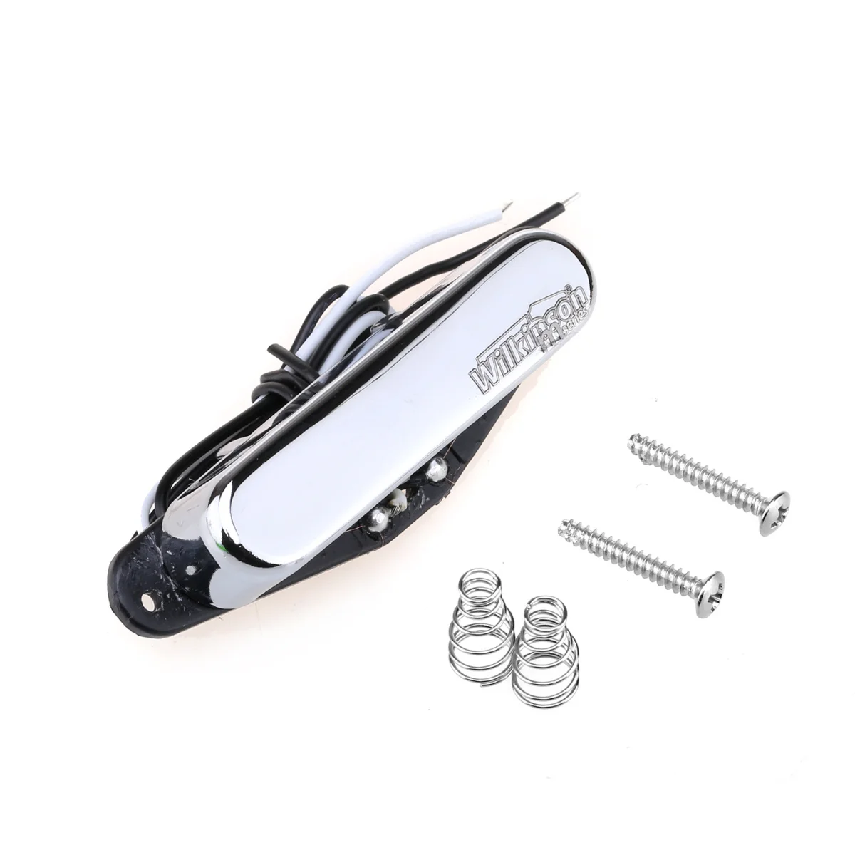 

Wilkinson Low Gauss Nashville Sound Ceramic Single Coil Neck Pickup for Tele Style Electric Guitar, Chrome