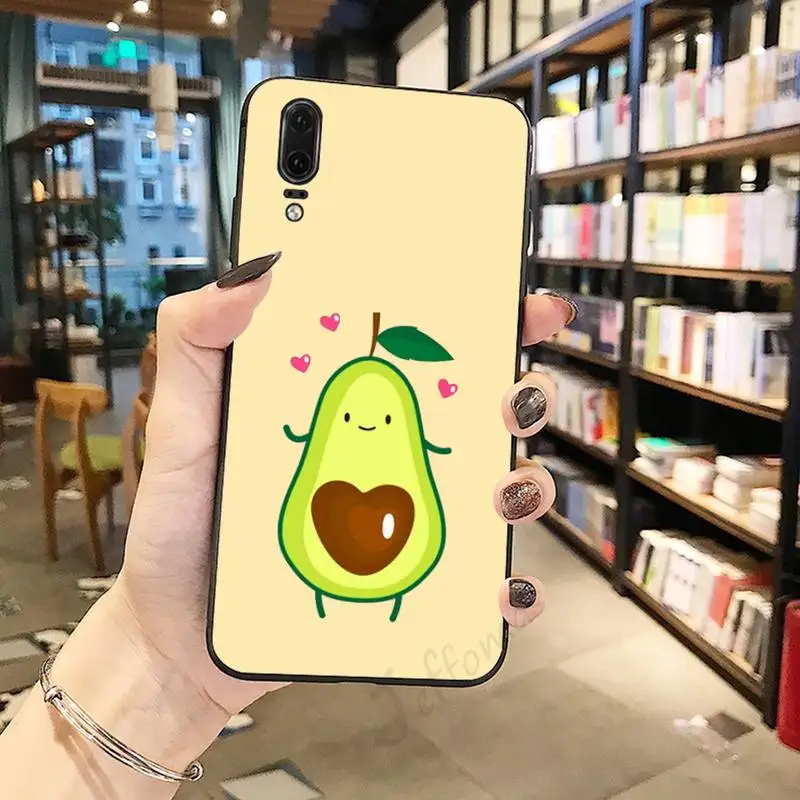 

Cute avocado fitness fruit Phone Case For Huawei honor Mate P 10 20 30 40 Pro 10i 9 10 20 8 x Lite