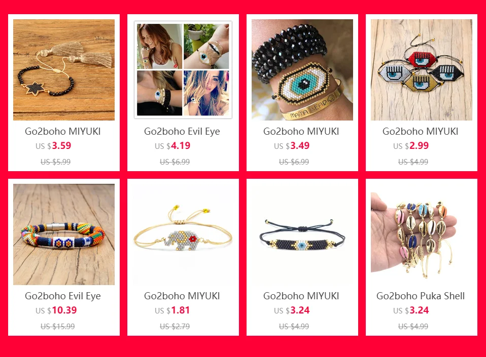Go2boho винтажные мужские браслеты из бисера японские браслеты Miyuki женские летние ювелирные изделия Модные Браслеты Mujer Moda ручная работа