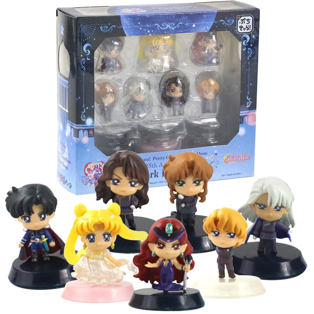 Фигурки из ПВХ 4-6 см 7 шт./компл. 25-летие темное царство королева берилл Принцесса