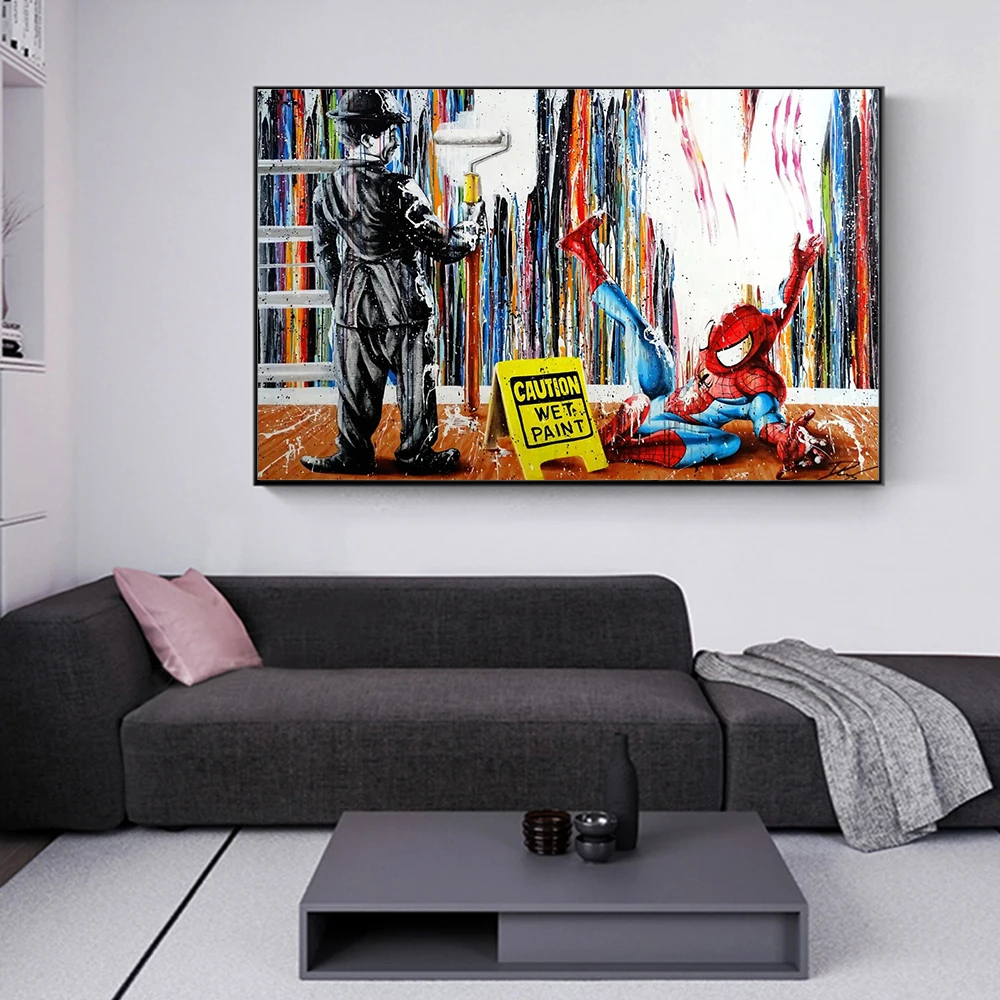 Картина на холсте из фильма Marvel мстители плакаты и принты Железный человек Лиза с