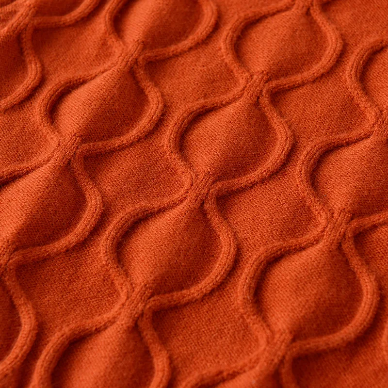 Осенне зимний свитер для маленьких девочек мягкий хлопковый детский вязаный