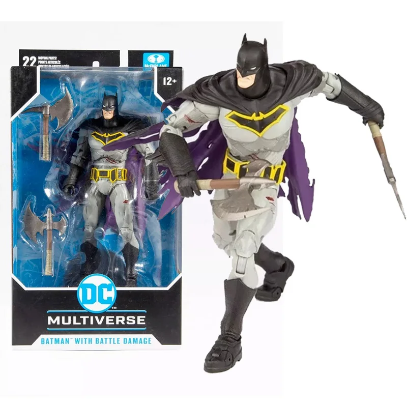 

Genuine Justice League action figure DC Multiverse Metal Batman Collection Movable model anime action figure toys for children