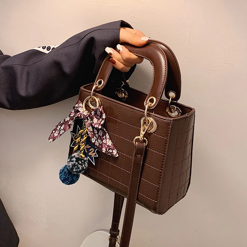 

Женская сумка через плечо, из искусственной кожи