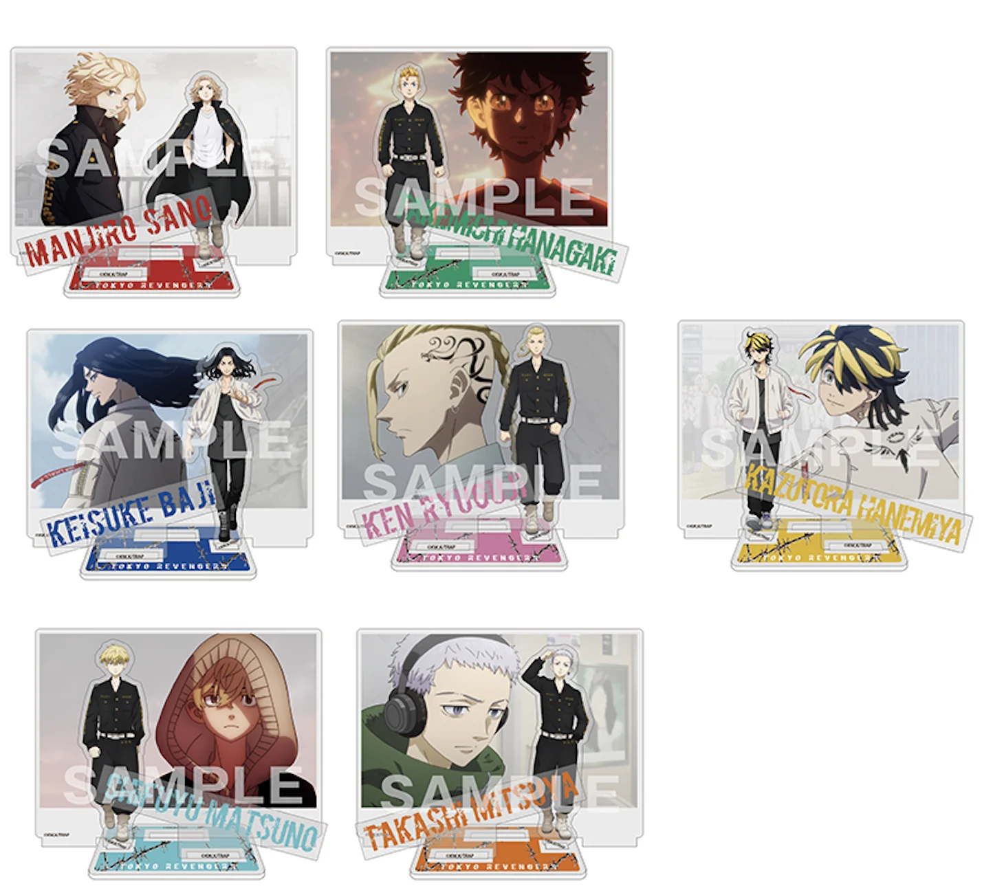 

Anime Tokyo Revenger Mikey Ken Baji Takemichi Chifuyu Acrylic Figure Stand Figure Brinquedos Kids Gift Toy 356