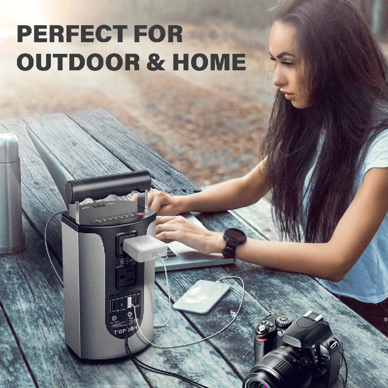 $161.24 200W Power Bank Topdon H200 Portable Battery Charger Support Solar Charging Energy Storage Power 185WH Fast Charging Powerbank