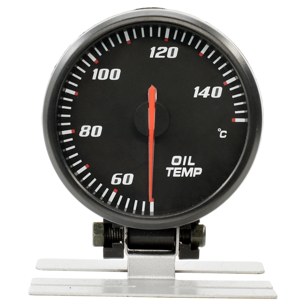 Автомобильный измеритель температуры Dragon 60 мм черный гоночный моторного масла с