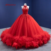 red quinceanera dresses plus size ball gown masquerade princess girl beads luxury long sweet 16 prom dresses for 15 years