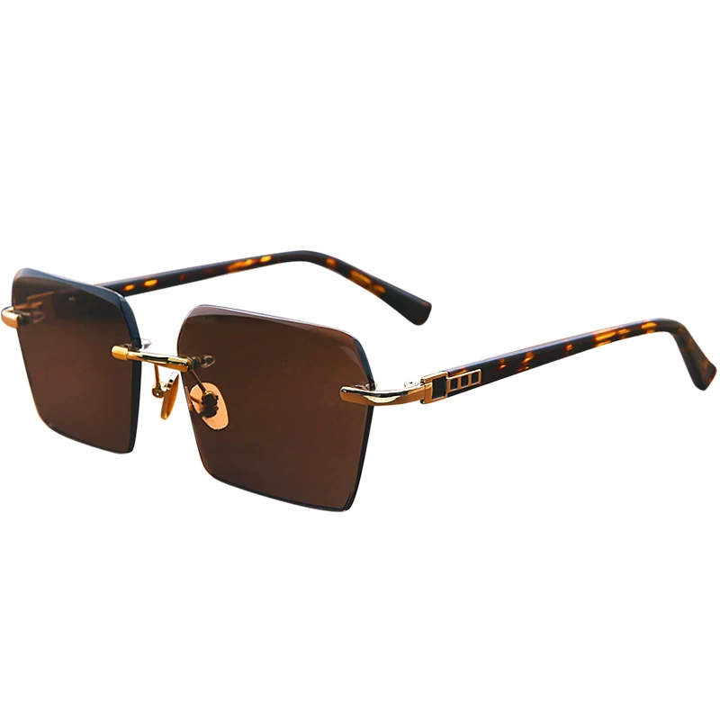 Vazrobe стекло солнцезащитное es для мужчин квадратное без оправы негабаритных