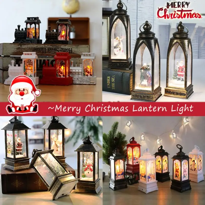 

Christmas Lantern Light Merry Christmas Decorations Lantern Lights Navidad Christmas Tree Ornaments Xmas Gifts New Year 2022