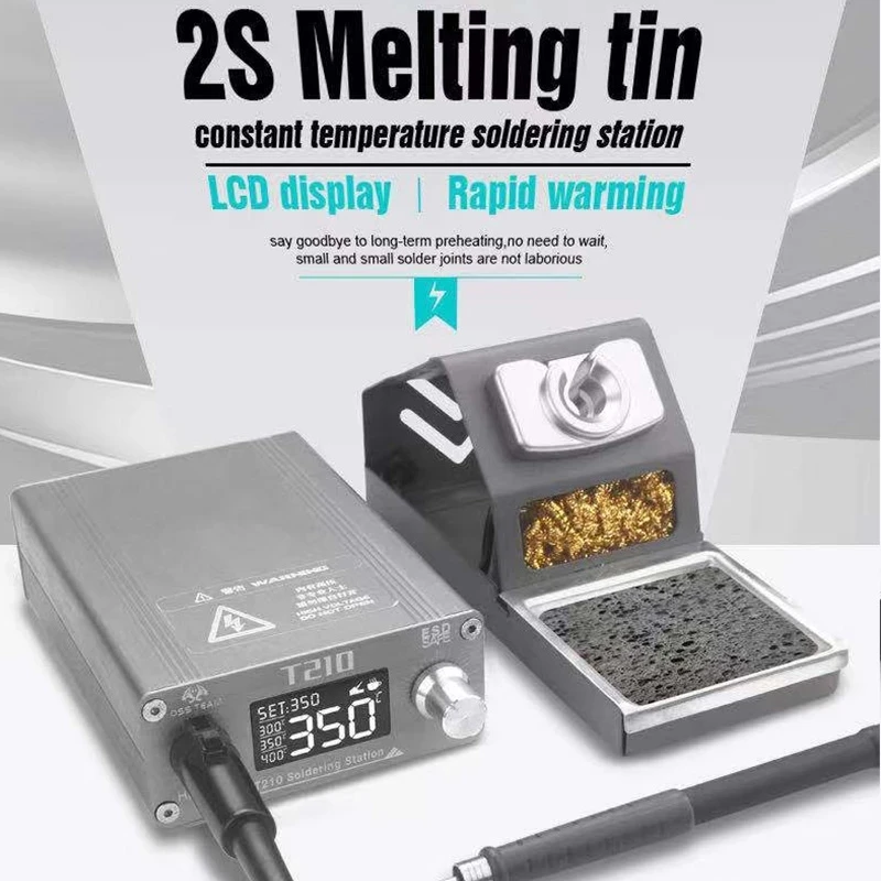 Паяльная станция OSS T210 быстрое согревание автоматическое плавление в спящем