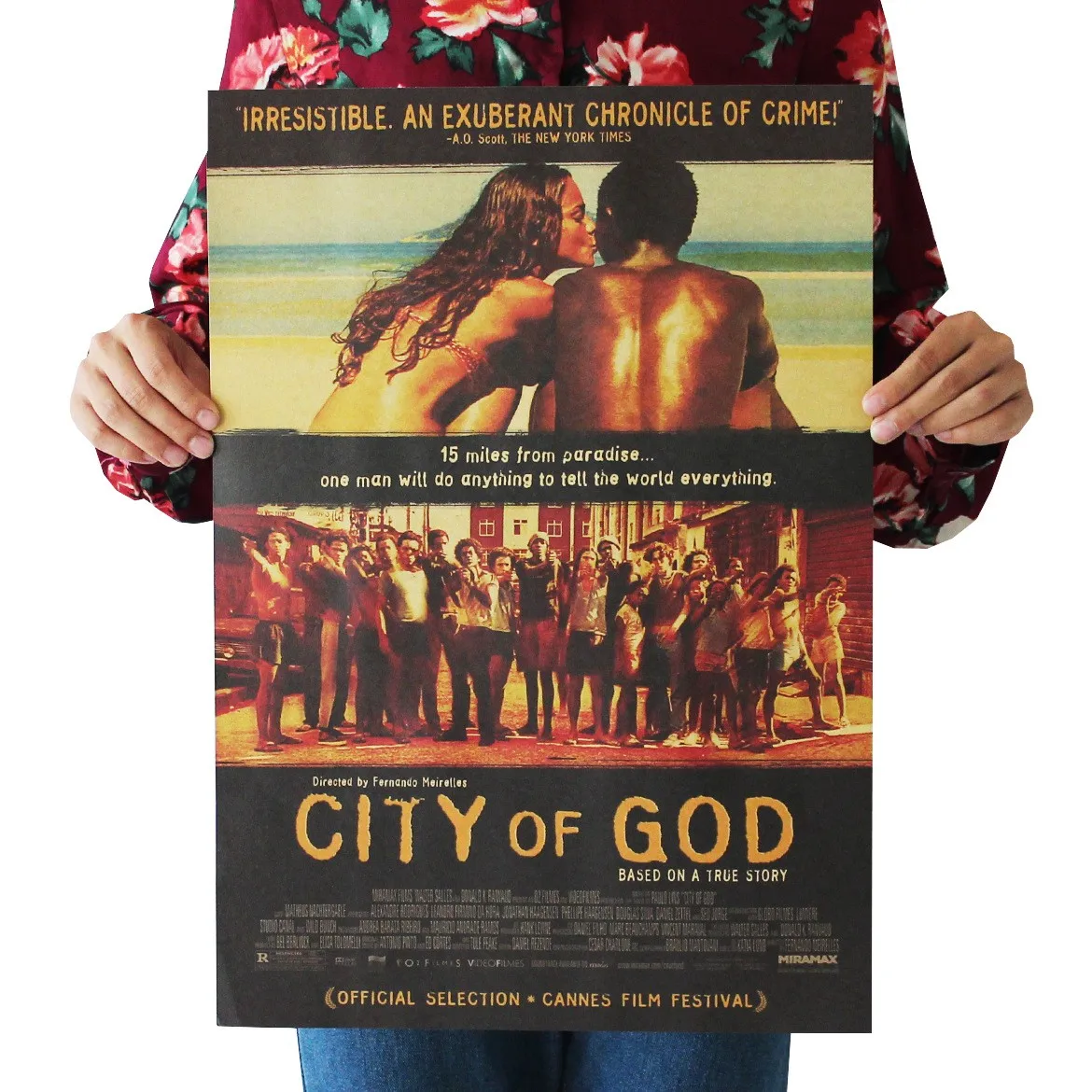 

Movie The Gods Must Be Crazy Kraft Paper Poster Home Wall Room Decoration Painting 50.5x35cm