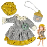 dolls dress clothes 26cm diy lovely baby dolls fashion dress costume girls dress up dolls accessores play house dress up game
