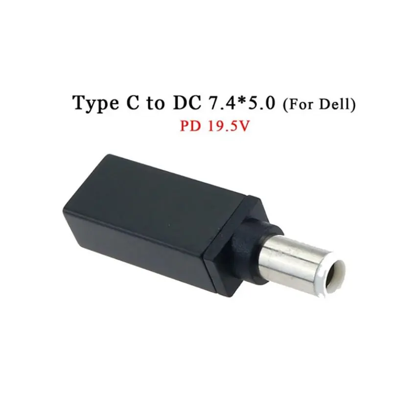ChengHaoRan PD адаптер переходник USB Тип C женский 7 4x5 0 мм 5 5x2 мужской Ноутбук DC разъем Jack