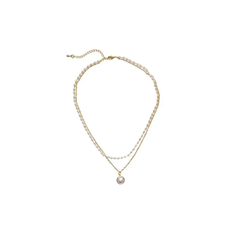 Модное ожерелье-чокер с жемчугом в стиле K-POP новинка 2021 Корейская Милая