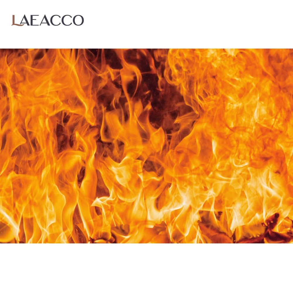 Фон для фотосъемки &quotОгненный узор пламени&quot