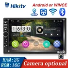 Автомагнитола Hikity, мультимедийный плеер на Android и Wince, с 7-дюймовым сенсорным экраном, FM-приемником для Volkswagen, Nissan, Hyundai, типоразмер 2DIN