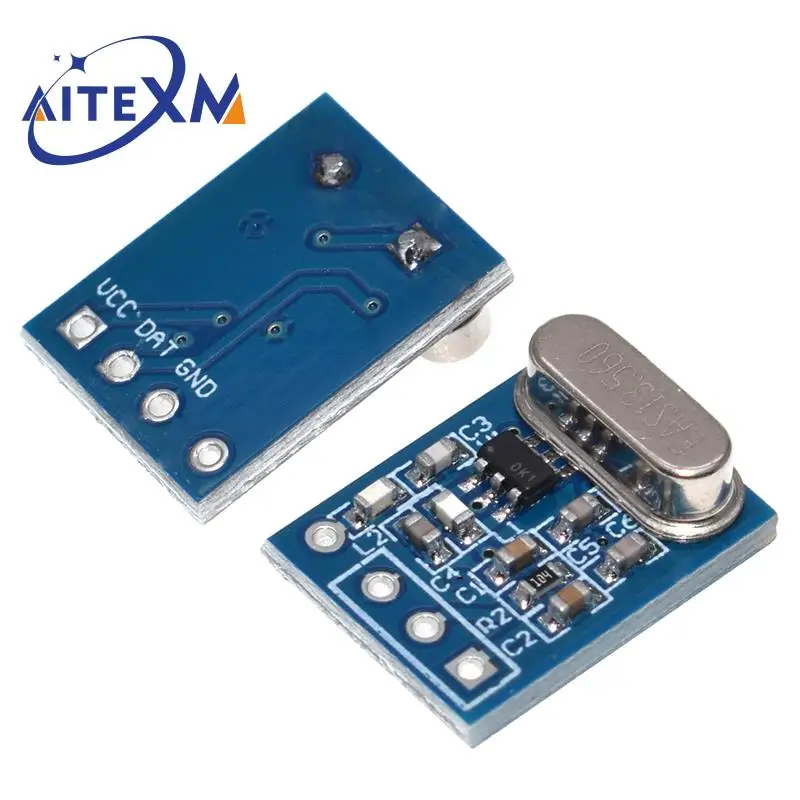 1Set 433MHZ Wireless Transmitter Receiver Board Module SYN115 SYN480R ASK/OOK Chip PCB for Arduino |