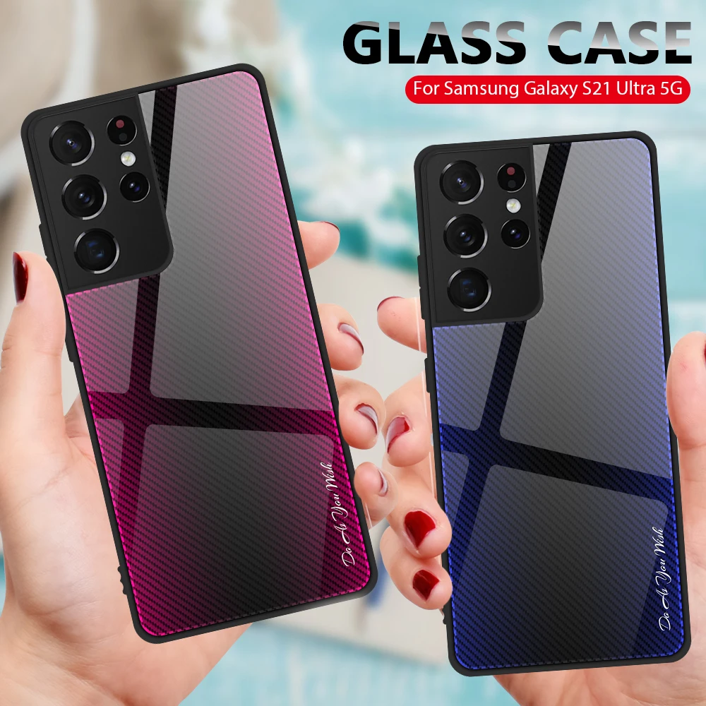 

Tempered Glass Shockproof Frame Cover For Galaxy S23 S21 S20 Plus Ultra FE Hard Cases For Samsung A52 52S A12 A72 S22 Ultra 5G