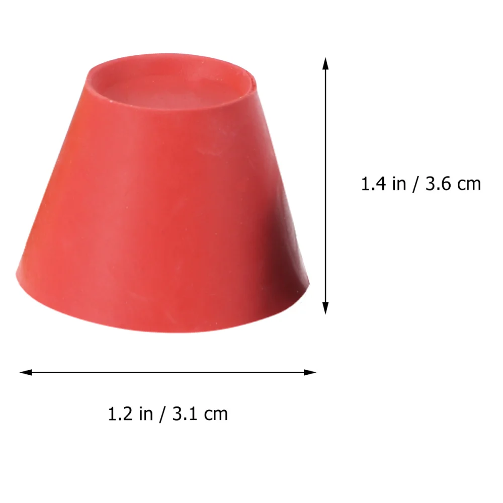 

VORCOOL 4pcs Jumbo Rubber Winter Tees with Different Heights for Frosty Days
