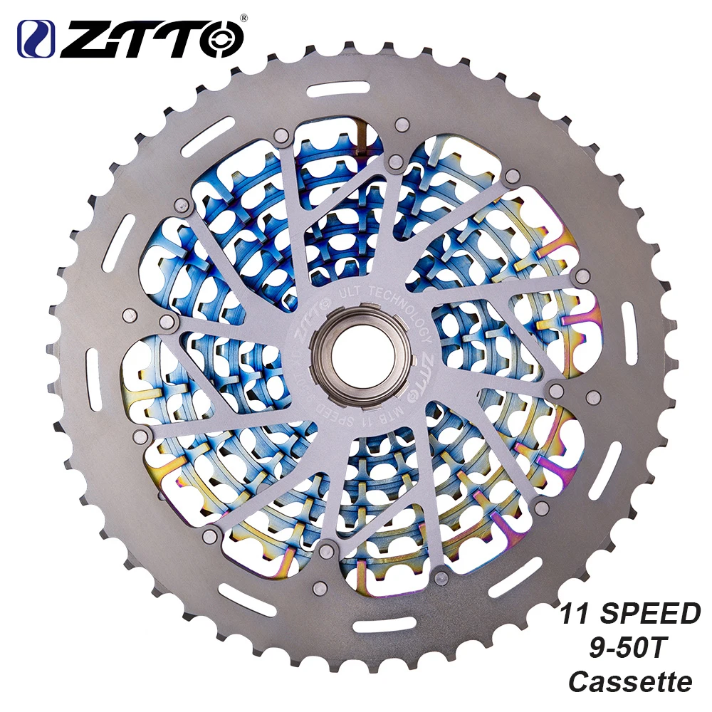 ZTTO Ultimate MTB 11 speed 9T 50T кассета ULT 11s XD кассета Радуга сталь Ультралайт 11v кассета 9-50T k7 Звездочка свободного хода