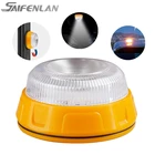 Светодиодный V16 движения Безопасность Аварийные огни Светодиодный рабочий светильник Наружное освещение аварийного автомобиля SOS лампы для чтения магнитными сигнальные огни для автомобиля