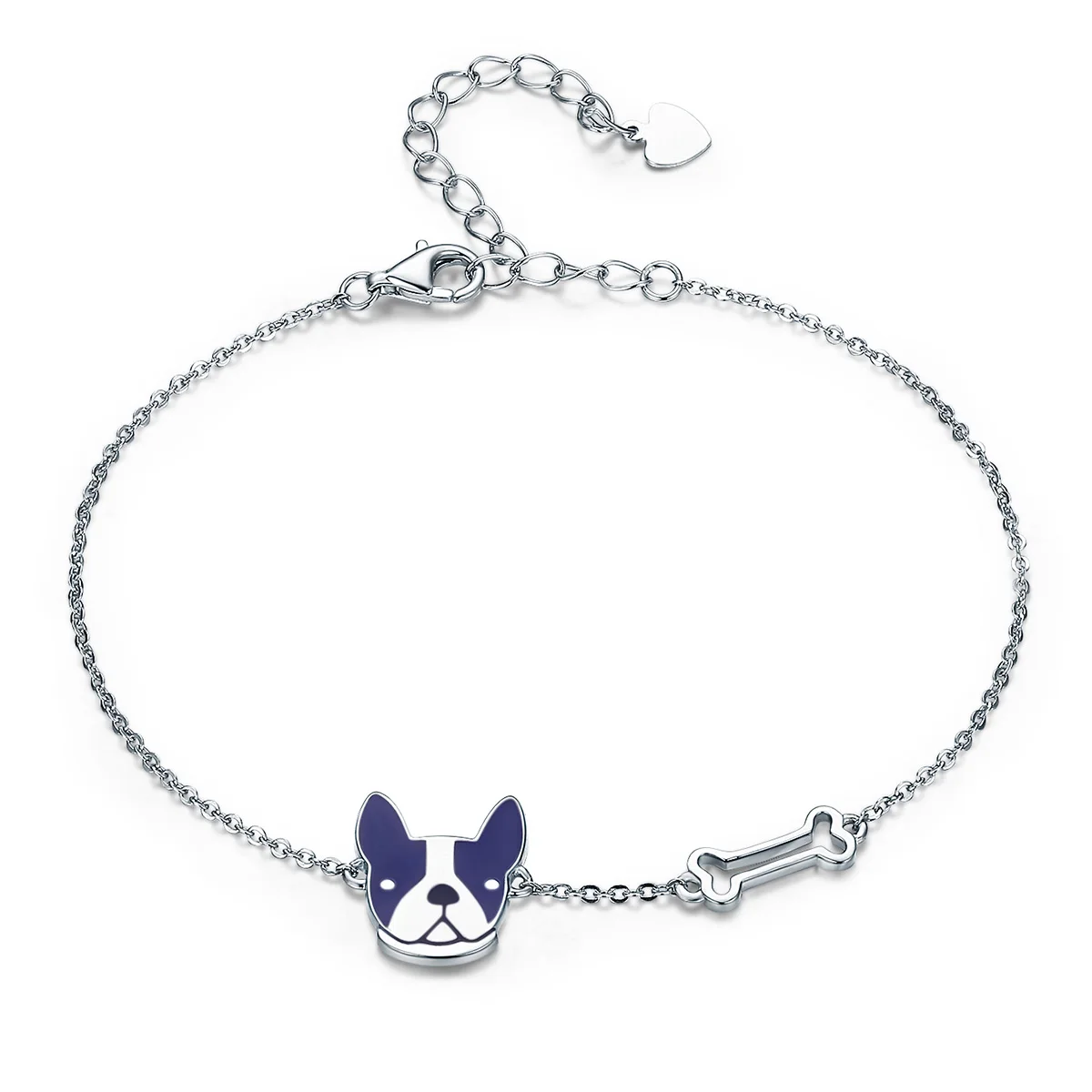 

SPC4 (Without Box) Sterling Silver Winter Snowflake Women Bracelets Chain Link Bracelet Sterling Silver Jewelry
