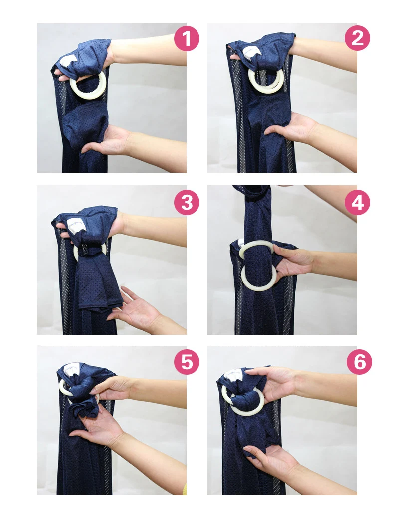 

Parenting Scarf Mesh Quick-drying Anti-skid Double-ring Scarf Baby Strap Baby Wrap Goods for Infants baby sling baby things