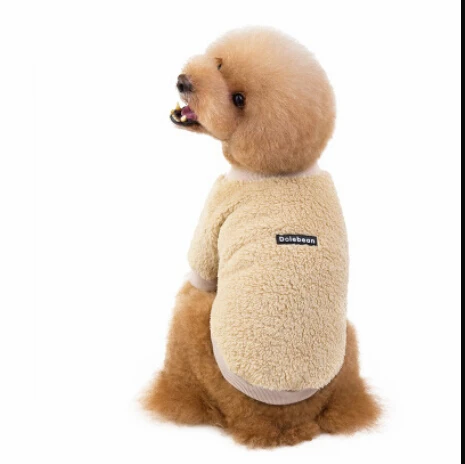 2019 Взрывные модели новая одежда для домашних животных собак теплая флисовая