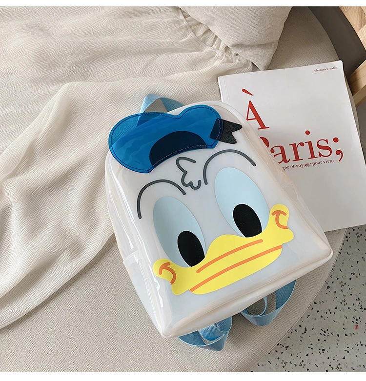 Детский рюкзак Дональд Дак милый маленький водонепроницаемый школьный для