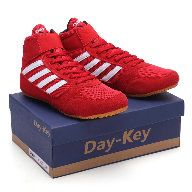 Профессиональные боксерские ботинки унисекс Детские носимые Нескользящие для