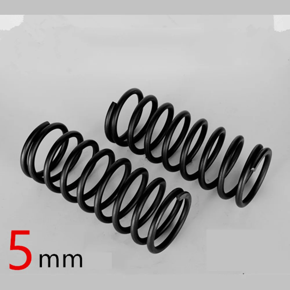 

1pcs 5mm Wire diameter heavy duty compression spring pressure spiral compression spring valve 65mn Steel spring