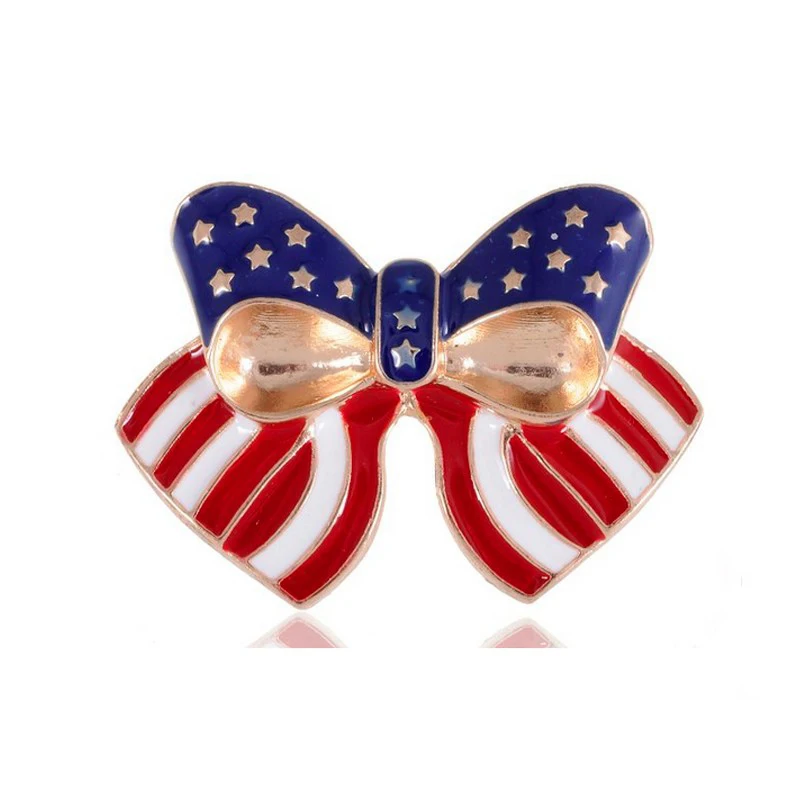4th of July Ветеран День Святого Валентина лента Лот Рак молочной железы ленты брошь в